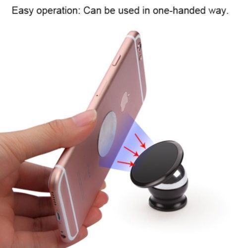 360 Degree Magnetic Car Dash Mount Ball Dock Holder For Phone Tablet
