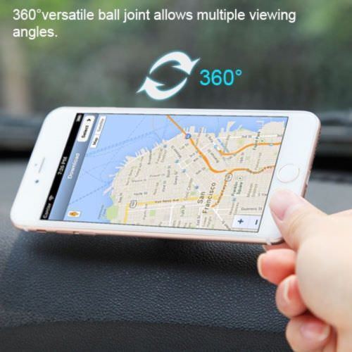360 Degree Magnetic Car Dash Mount Ball Dock Holder For Phone Tablet