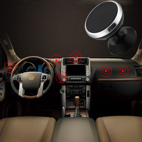 360 Degree Magnetic Car Dash Mount Ball Dock Holder For Phone Tablet