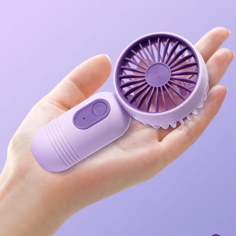 Mini Portable Fan USB Charging 3-speed - Handheld Fan for Men and