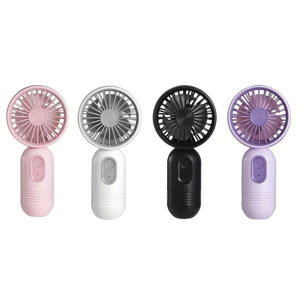 Mini Portable Fan USB Charging 3-speed - Handheld Fan for Men and